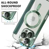 Techsuit - SmartMag kinyitható tok - iPhone 16 Pro - Zöld