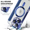 Techsuit - SmartMag kinyitható tok - iPhone 16 Pro - Kék