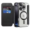 Techsuit - SmartMag Book Case - iPhone 16 Pro Max - Black