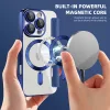 Techsuit - SmartMag kinyitható tok - iPhone 16 Pro Max - Kék
