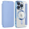 Techsuit - SmartMag kinyitható tok - iPhone 16 Pro Max - VIlágoskék