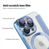 Techsuit - SmartMag kinyitható tok - iPhone 16 Pro Max - VIlágoskék