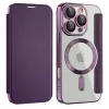 Techsuit - SmartMag kinyitható tok - iPhone 16 Pro Max - Lila