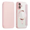 Techsuit - SmartMag Book Case - iPhone 17 - Pink