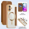Techsuit - SmartMag kinyitható tok - iPhone 17 - Barna