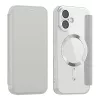 Techsuit - SmartMag Book Case - iPhone 17 - Gray