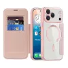 Techsuit - SmartMag kinyitható tok - iPhone 17 Pro - Rózsaszín