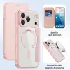 Techsuit - SmartMag kinyitható tok - iPhone 17 Pro - Rózsaszín
