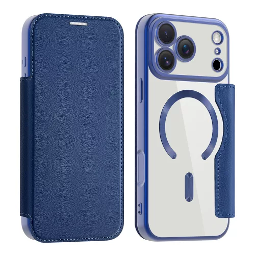 Techsuit - SmartMag kinyitható tok - iPhone 17 Pro - Kék