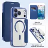 Techsuit - SmartMag kinyitható tok - iPhone 17 Pro - Kék