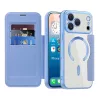 Techsuit - SmartMag kinyitható tok - iPhone 17 Pro - VIlágoskék