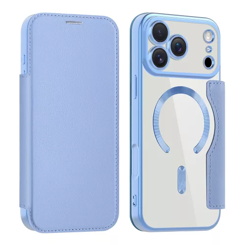 Techsuit - SmartMag kinyitható tok - iPhone 17 Pro - VIlágoskék