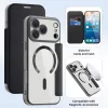 Techsuit - SmartMag Book Case - iPhone 17 Pro Max - Black
