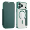 Techsuit - SmartMag kinyitható tok - iPhone 17 Pro Max - Zöld