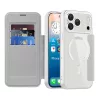 Techsuit - SmartMag kinyitható tok - iPhone 17 Pro Max - Szürke
