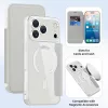 Techsuit - SmartMag kinyitható tok - iPhone 17 Pro Max - Szürke