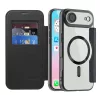 Techsuit - SmartMag kinyitható tok - iPhone 17 Air - Fekete