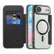 Techsuit - SmartMag kinyitható tok - iPhone 17 Air - Fekete