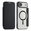 Techsuit - SmartMag kinyitható tok - iPhone 17 Air - Fekete