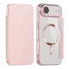 Techsuit - SmartMag kinyitható tok - iPhone 17 Air - Rózsaszín