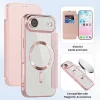 Techsuit - SmartMag kinyitható tok - iPhone 17 Air - Rózsaszín