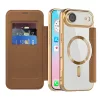 Techsuit - SmartMag kinyitható tok - iPhone 17 Air - Barna