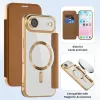 Techsuit - SmartMag kinyitható tok - iPhone 17 Air - Barna