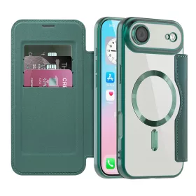Techsuit - SmartMag kinyitható tok - iPhone 17 Air - Zöld