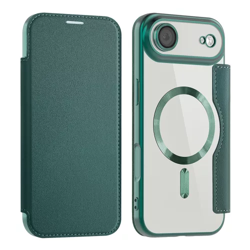 Techsuit - SmartMag kinyitható tok - iPhone 17 Air - Zöld