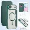 Techsuit - SmartMag kinyitható tok - iPhone 17 Air - Zöld