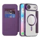 Techsuit - SmartMag kinyitható tok - iPhone 17 Air - Lila