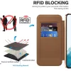 Techsuit - SmartMag Book Case - Samsung Galaxy S22 5G - Brown