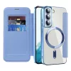 Techsuit - SmartMag Book Case - Samsung Galaxy S22 5G - Light Blue
