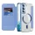 Techsuit - SmartMag Book Case - Samsung Galaxy S22 5G - Light Blue