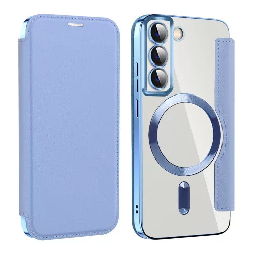 Techsuit - SmartMag Book Case - Samsung Galaxy S22 5G - Light Blue