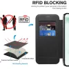 Techsuit - SmartMag Book Case - Samsung Galaxy S22 Plus 5G - Black