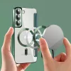 Techsuit - SmartMag kinyitható tok - Samsung Galaxy S22 Plus 5G - Zöld