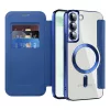 Techsuit - SmartMag kinyitható tok - Samsung Galaxy S22 Plus 5G - Kék