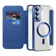 Techsuit - SmartMag kinyitható tok - Samsung Galaxy S22 Plus 5G - Kék