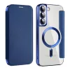 Techsuit - SmartMag kinyitható tok - Samsung Galaxy S22 Plus 5G - Kék