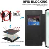 Techsuit - SmartMag Book Case - Samsung Galaxy S22 Ultra 5G - Black