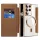 Techsuit - SmartMag Book Case - Samsung Galaxy S22 Ultra 5G - Brown