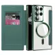 Techsuit - SmartMag Book Case - Samsung Galaxy S22 Ultra 5G - Green