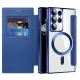 Techsuit - SmartMag Book Case - Samsung Galaxy S22 Ultra 5G - Blue