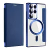 Techsuit - SmartMag Book Case - Samsung Galaxy S22 Ultra 5G - Blue