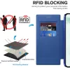 Techsuit - SmartMag Book Case - Samsung Galaxy S22 Ultra 5G - Blue