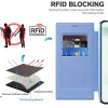 Techsuit - SmartMag Book Case - Samsung Galaxy S22 Ultra 5G - Light Blue