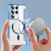 Techsuit - SmartMag Book Case - Samsung Galaxy S22 Ultra 5G - Light Blue