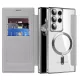 Techsuit - SmartMag Book Case - Samsung Galaxy S22 Ultra 5G - Gray