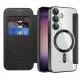 Techsuit - SmartMag kinyitható tok - Samsung Galaxy S23 Plus - Fekete
